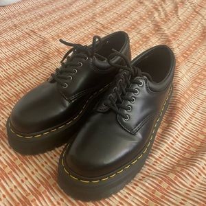 Dr. Martens 8053 Leather Platform Oxfords
